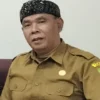 Caption.JENJANG LEBIH TINGGI: Kepala SMPN 2 Sumedang H Iryan Resmana, saat ditemui Sumeks di kantornya, usai memaparkan hasil kelulusan siswa baru- baru ini.