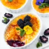 Membuat Blueberry Orange Creme Brulee Tanpa Menggunakan Oven Mudah dan Enak Parah!