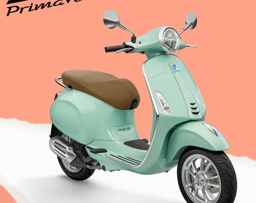 Vespa Primavera Terbaru Bulan Juni Manis Banget di Jalanan Dengan Pilihan Warna yang Cantik dan Harga Berikut ini