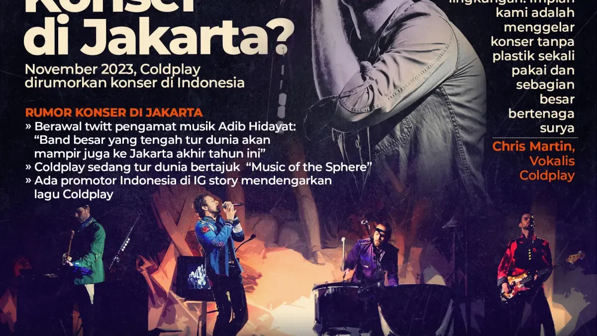 Konser Coldplay di Indonesia