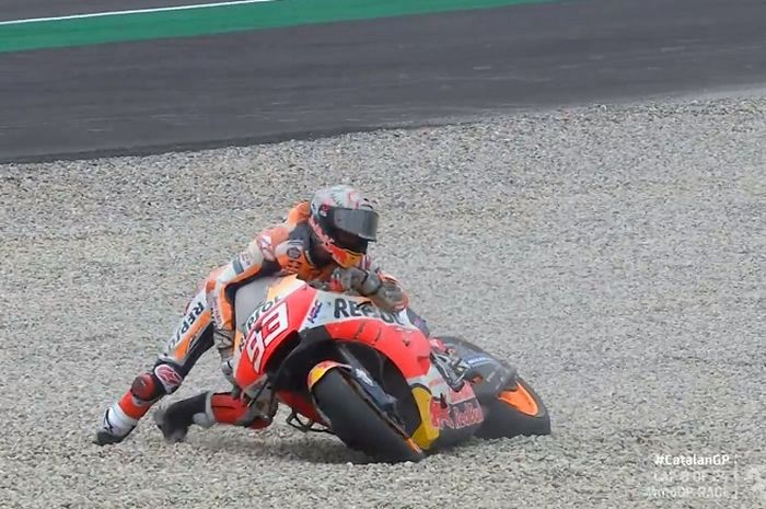 Marc Marquez Mundur Dari Balapan Motor GP Germany