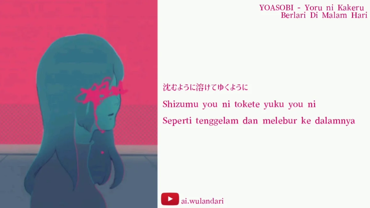 Lirik Lagu Yoru ni Kakeru - Yoasobi