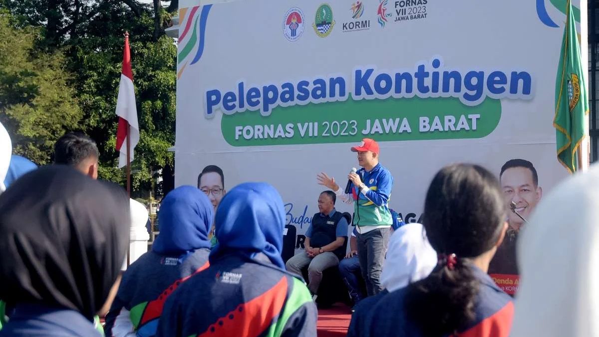 FORNAS VII/2023 Jabar Sekda Setiawan Lepas Kontingen Jabar