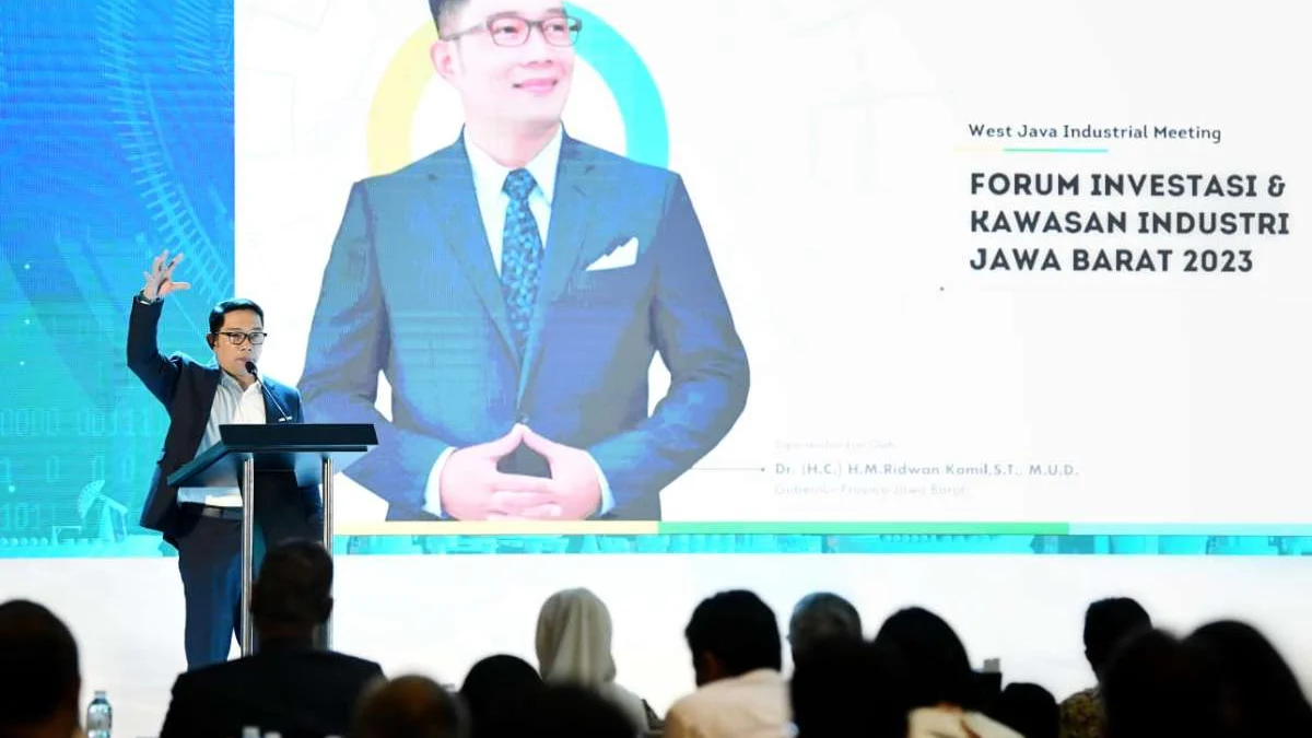 FORUM INVESTASI DAN KAWASAN INDUSTRI Ridwan Kamil: Industri Kecil Menengah Naik Kelas Harus Dibantu Industri Besar