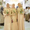 5 Rekomendasi Jilbab yang Cocok dengan Kebaya Warna Gold!