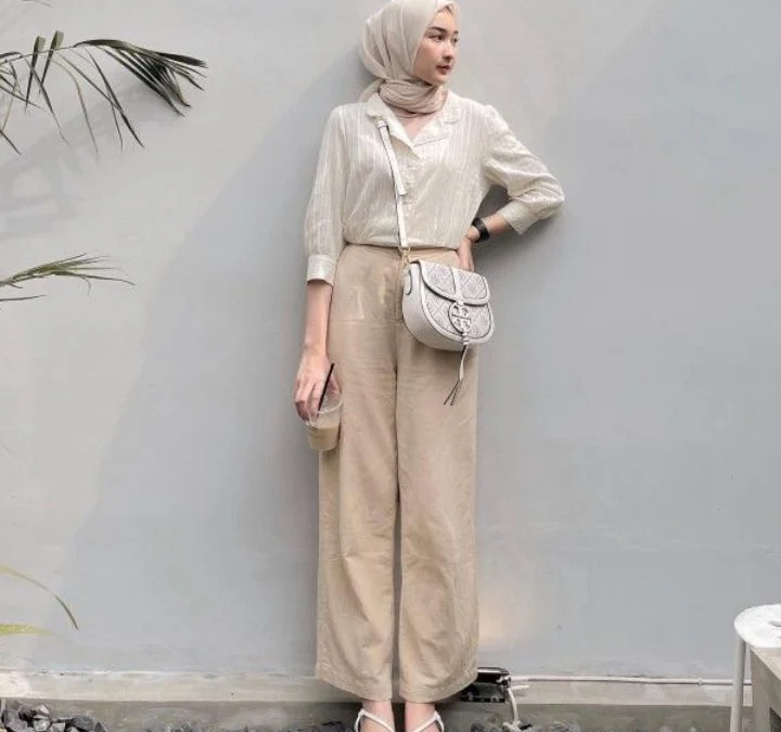 Yuk Intip Jilbab yang Cocok dengan Baju Warna Cream! Dijamin Gak Norak!