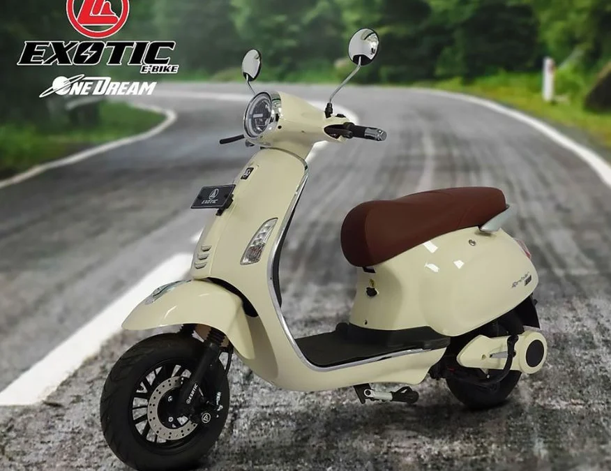 Exotic Sprinter Prime+, Motor Listrik Mirip Vespa Seharga iPhone 13