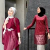 Baju Kebaya Maroon Cocok Dengan Jilbab Warna Ini, Keliatan Elegan dan Ayu!