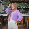 Pilihan Model Jilbab yang Nyaman Untuk Baju Warna Ungu Biar Nggak Keliatan Kaya Janda