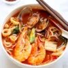 Resep Jjampong Mie pedas Korea Lezat yang Memikat Lidah