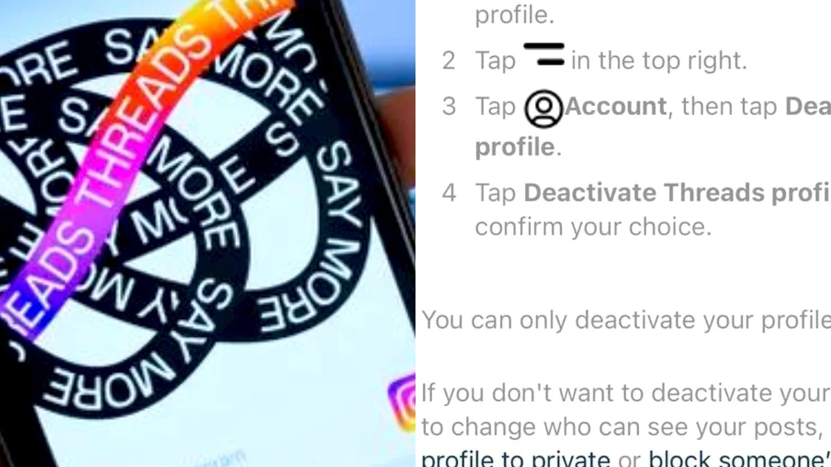 Cara Menghapus Akun Threads Agar Akun Instgarm Tidak Ikut Terhapus