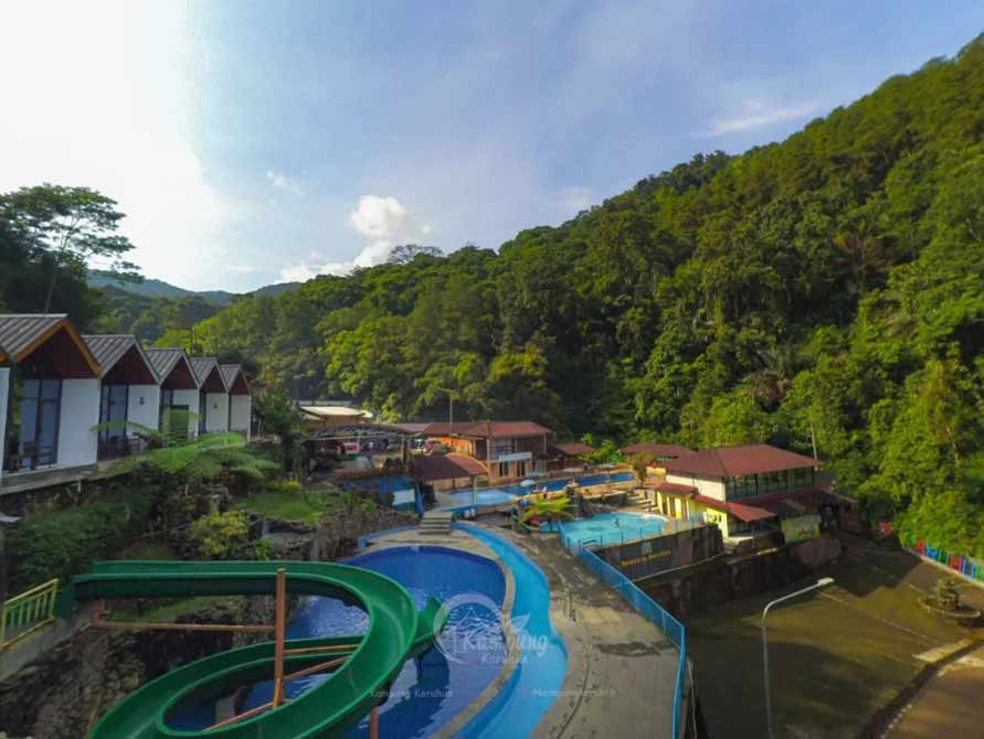 Kampung Karuhun Eco Green Park, Sangat Cocok Liburan Kesini Bareng Ayang!