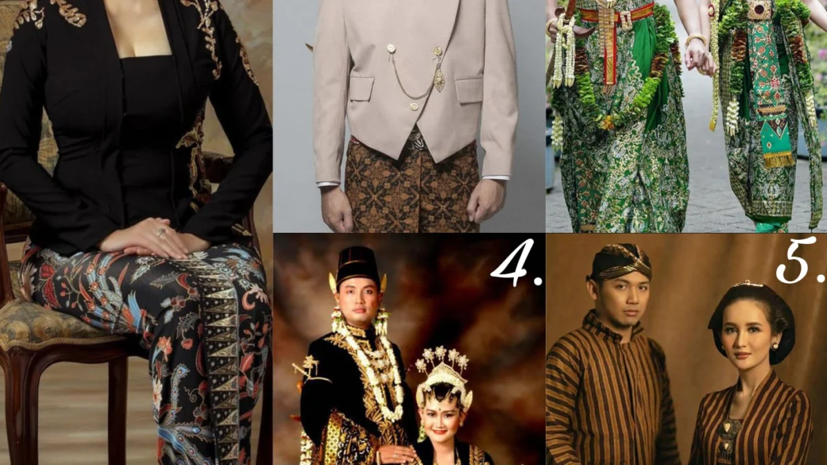5 Busana Adat Jawa Tengah Yang Memiliki Keunikan Tersendiri