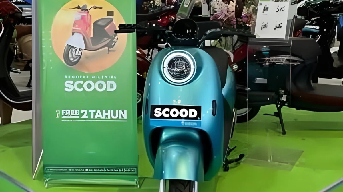 Hanya Dengan 9 Juta Sudah Bisa Bawa Motor Listrik Greentech Scood Solusi Motor Ramah Lingkungan Mirip Honda Scoopy