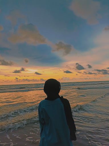 Bareng ayang di Pantai Sumedang