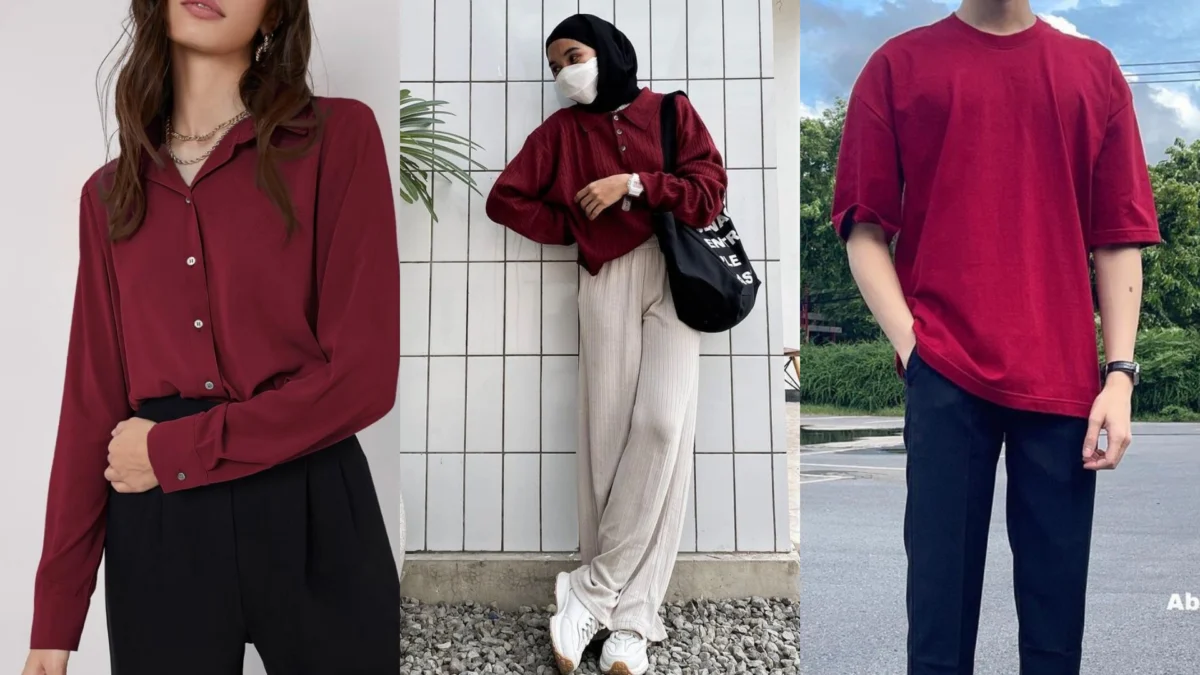 Warna Maroon Cocok dengan Warna Apa? Yuk Intip Idenya!