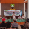 KHIDMAT: Kegiatan Pelantikan dan Pengukuhan Pengurus Ranting Asosiasi Rukun Warga dan Rukun Tetangga (ARWT) Desa dan Kelurahan di Kecamatan Sumedang Utara, Rabu (2/7).(istimewa)