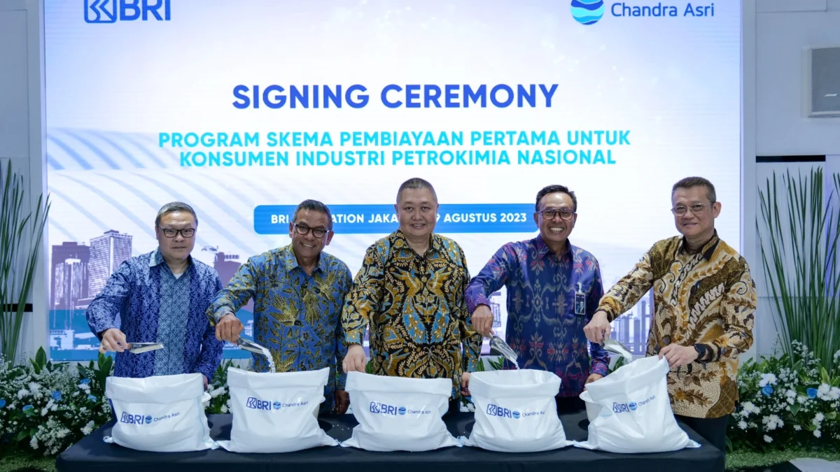 Dukung Rantai Pasok Industri Petrokimia Nasional, BRI Jalin Kerja Sama dengan Chandra Asri