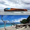 Destinasi Pantai Pasir Putih Pangandaran Sangat Populer Dan Hits Di Kalangan Wisatawan Ada Kapal MV Viking Lagos