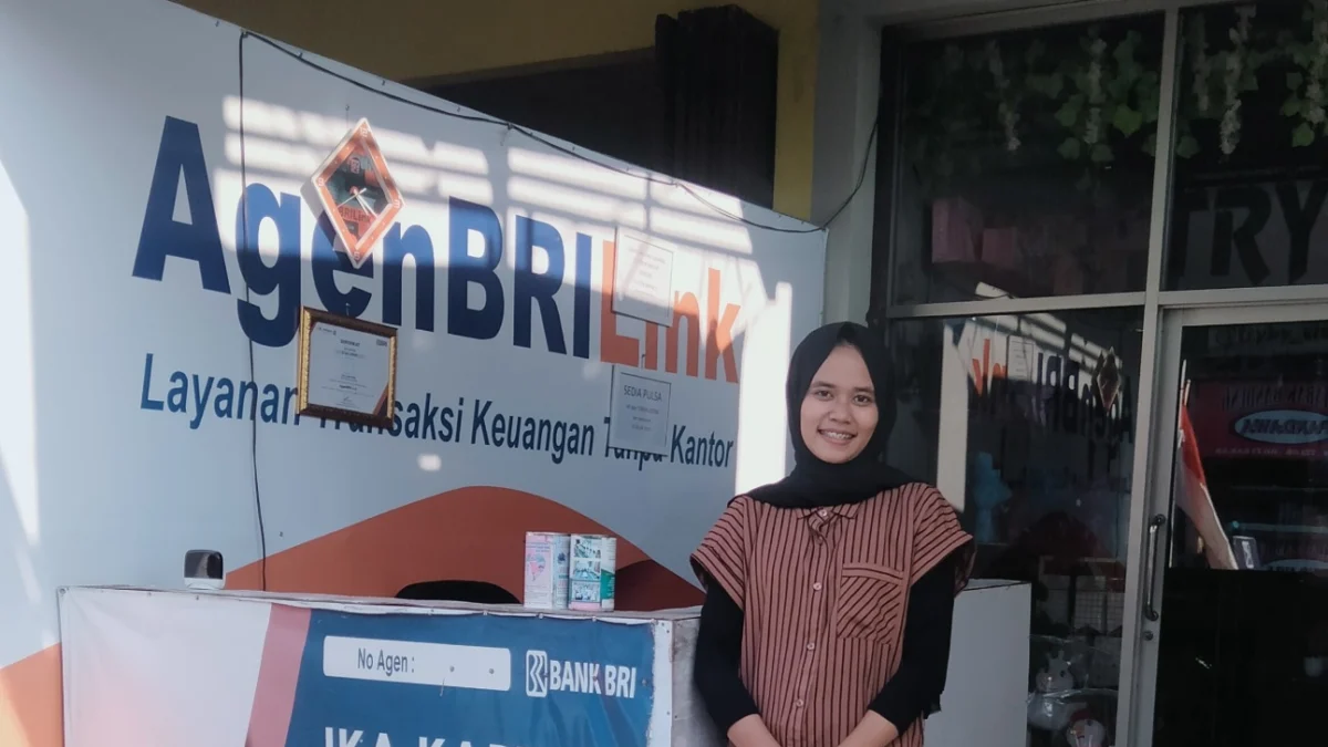 ukses Jadi AgenBRILink, Ibu Muda Asal Ciamis Angkat Ekonomi Keluarga