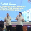 PEDULI: Sosialisasi dan tes urine kepada Tenaga Alih Daya (TAD) PLN UP3 Sumedang Oleh pihak BNN.(istimewa)