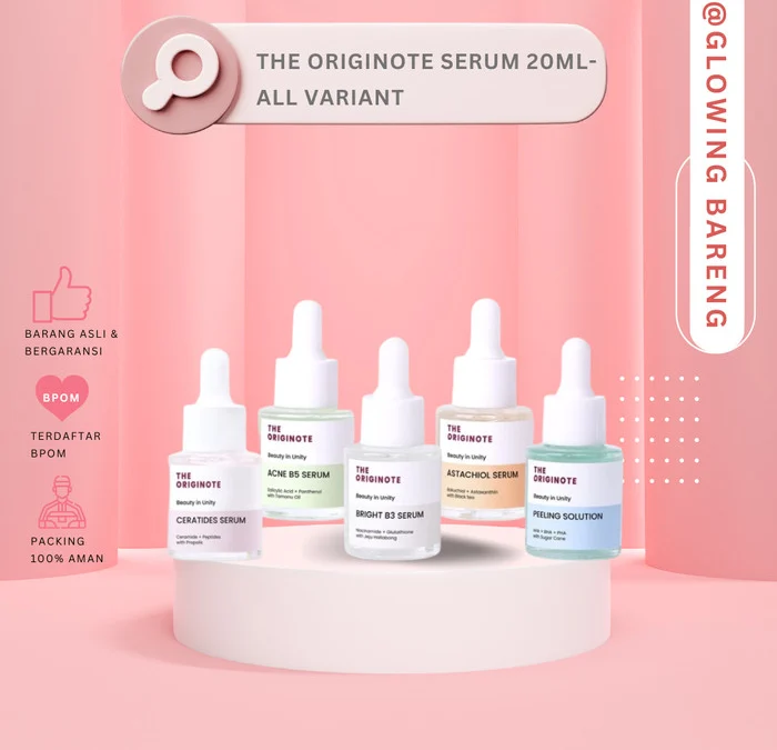 Serum The Originote Ada 7 Varian! Kamu Pilih Sesuai Kebutuhan Jenis Kulitmu!