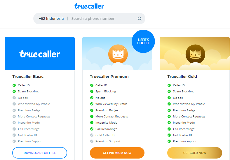 truecaller melacak no hp