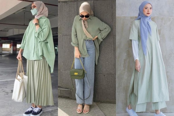 5 Jilbab Yang Sangat Cocok Dengan Outfit Warna Hijau!