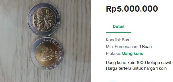 Buruan Jual! 5 Uang Koin Ini Miliki Harga Termahal di Indonesia