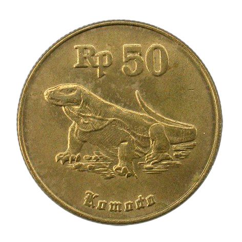 Sejarah Uang Koin 50 Komodo, Emas atau Perak Bahanya?