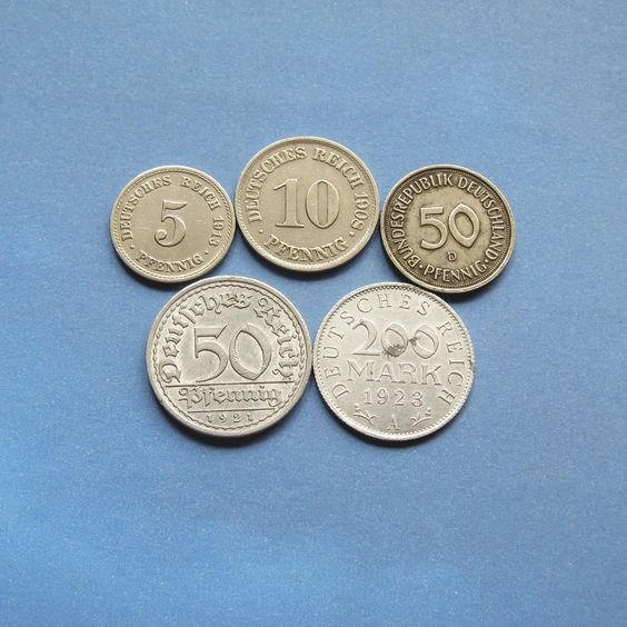 Uang Koin 50 Pfennig Deutschland Langka dan Mahal