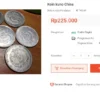 Uang Koin China Dengan Harga Tertinggi di E-Commerce