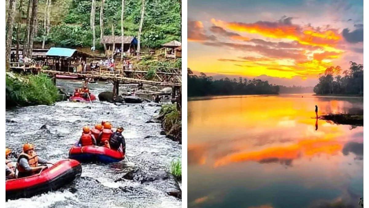 Berpetualang di Kawasan Wisata Situ Cileunca Bandung