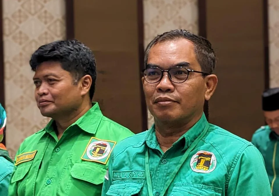 OPTIMIS: H. Mulya Suryadi, Sekjen Partai PPP tengah menghadiri salah satu acara, baru-baru ini.(foto istimewa)