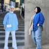 20+ Referensi Warna Jilbab yang Cocok Dengan Baju Warna Biru