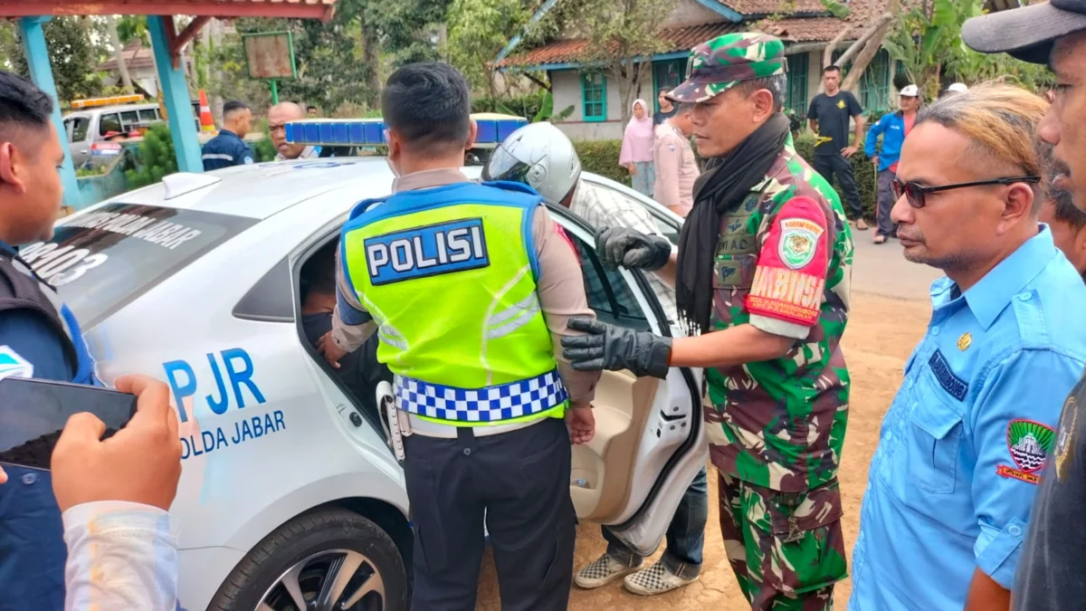 Luar Biasa, Anggota TNI Gagalkan Pencurian mobil di Sumedang