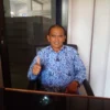 IMBAU: Kepala Desa Mekarjaya Dr Awandi Nopyan S Mpd, Saat memberikan keterangan terkait pencapaian target PBB di desanya, baru-baru ini.