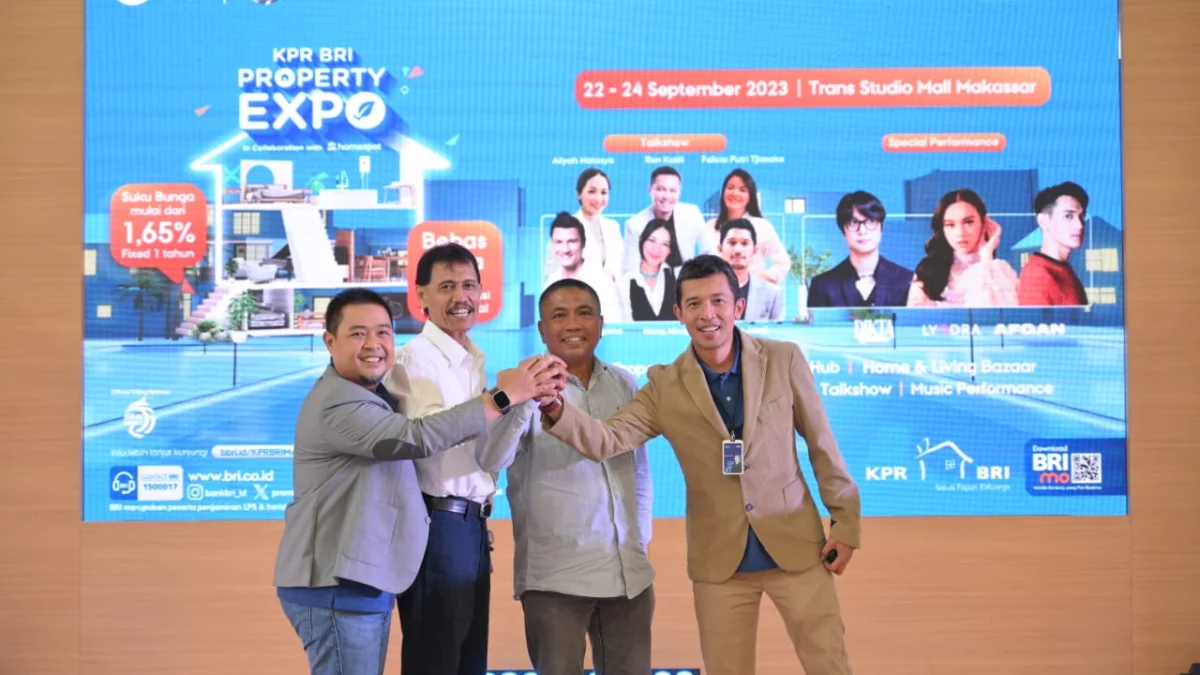 Hadir di Makassar, KPR BRI Property EXPO 2023 Tawarkan Promo Menarik dan Kemudahan