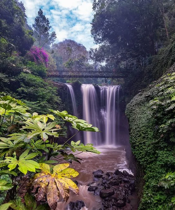 Serunya Berpetualang di Wisata Alam Air Terjun Curug Omas Bandung