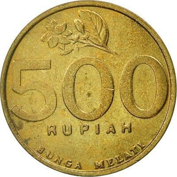 Gambar Uang Koin 500 Rupiah Ini Khas Banget Bunga Melati