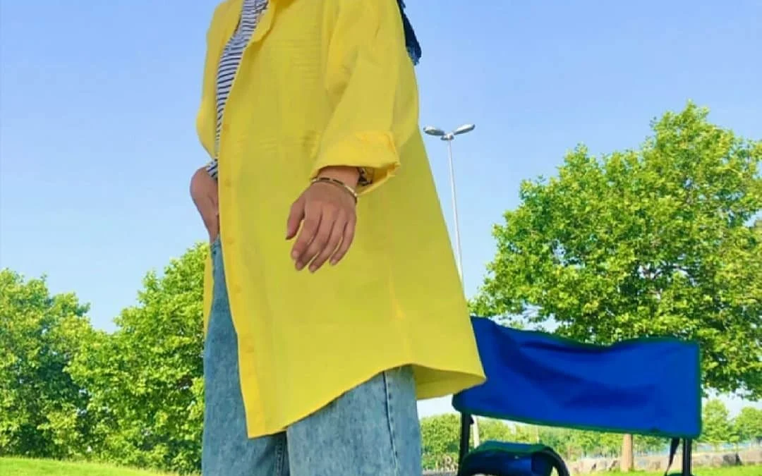 outfit warna lemon