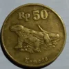 Harga Uang Koin 50 Rupiah Gambar Komodo Dihargai Tinggi Oleh Kolektor