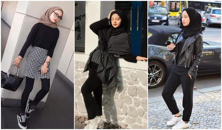 Sini Yuk Intip Baju Hitam Cocok dengan Celana dan Sepatu Warna Apa?