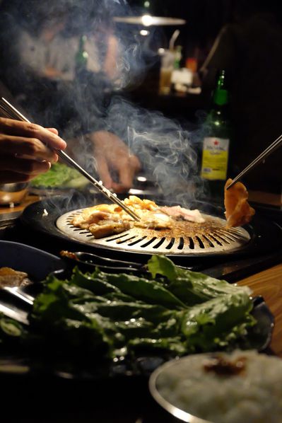 Asyik Sekali Pulang Kerja Ke Restoran Cha Ra Da Korean BBQ di Bandung