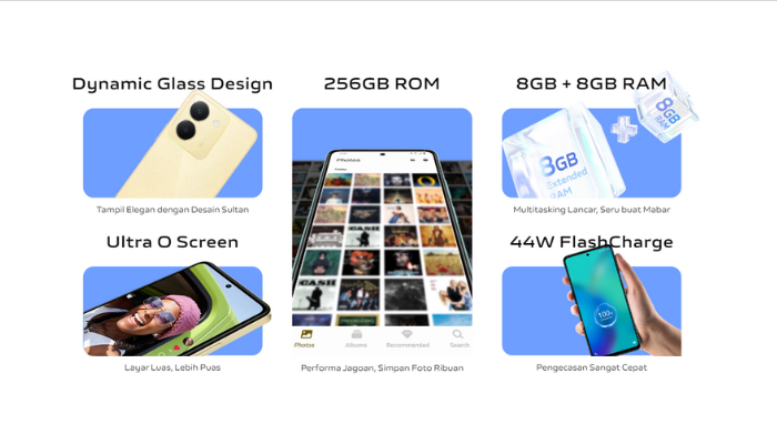 Spesifikasi Dan Harga HP Vivo Y36, Siap Dipakai Game Berat Genshin Impact, PUBG, Valorant Rata Kanan!