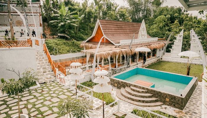 Kulineran Didekat Pantai Sumedang Mirip Pantai Kuta Bali, Pesona Cafe Sumedang Suasana Pulau Dewata Bali