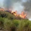 Musim Kemarau Panjang Akibatkan Hutan dan Lahan Kaki Gunung Tampomas Terbakar