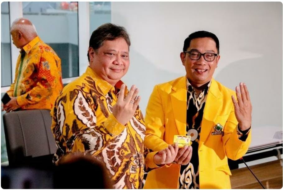 Golkar Mesti Realistis, Kader Beringin Ingin Ridwan Kamil Bertarung Jadi Cawapres