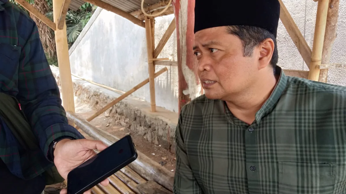 OPTIMIS: Ketua DPC PPP Sumedang, H Ilmawan Muhamad dalam sebuah acara di Sumedang Selatan, kemarin