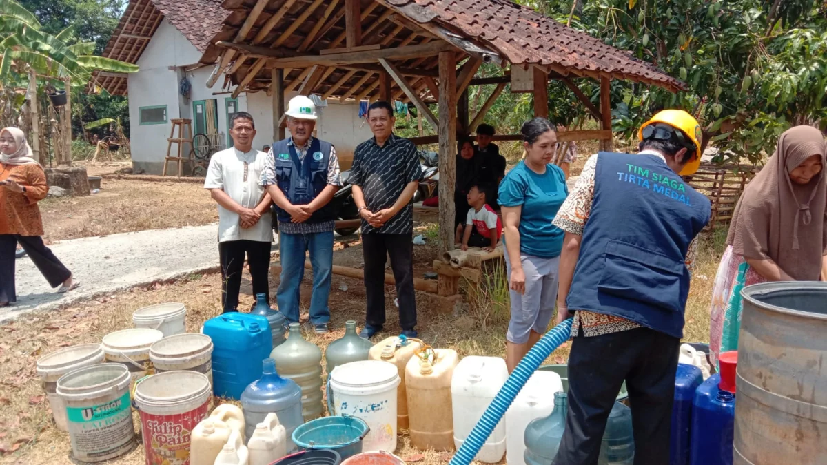 Puluhan Ribu Liter Air Bersih Siap Atasi Kekeringan